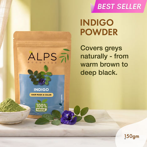 Buy Alps Goodness Powder - Indigo (150 gm)-Purplle