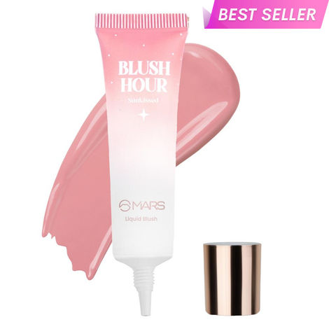 Buy MARS Liquid Blush Hour | Dewy-Matte Finish | Highly Pigmented | Lightweight & Long-Lasting Formula | Effortless Application (12 ml) (03-SUNKISSED)-Purplle