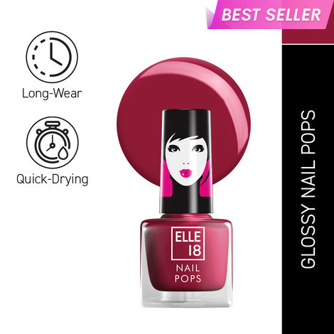 Buy Elle18 Nail Pops Nail Color - Shade 127 (5 ml)-Purplle