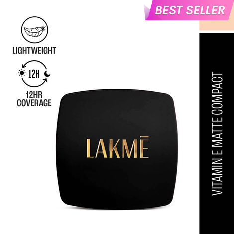 Buy Lakme Forever Matte Compact, Smooth Finish, Lasts for 12 Hrs, Even Toned Look, Natural Coral, 9 gm-Purplle