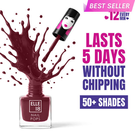Buy Elle18 Nail Pops Nail Color - Shade 125 (5 ml)-Purplle