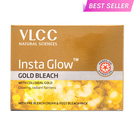 Buy VLCC Insta Glow Gold Bleach (30 gm)-Purplle