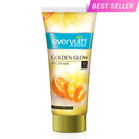 Buy Everyuth Naturals Golden Glow Peel-off Mask with 24K Gold (100 gm)-Purplle