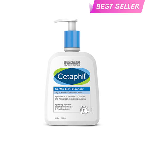 Buy Cetaphil Gentle Skin Cleanser Dry to Normal , Sensitive skin 1000 ml-Purplle