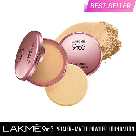 Buy Lakme Powerplay Primin gm Powder Foundation Compact, Ivory Cream | 9 gm-Purplle