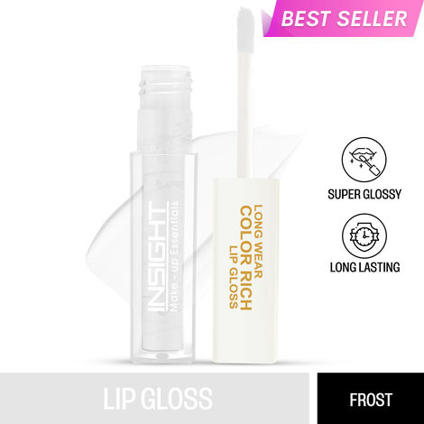 Buy Insight Cosmetics Long Wear Color Rich Lip Gloss - Frost (4 ml)-Purplle