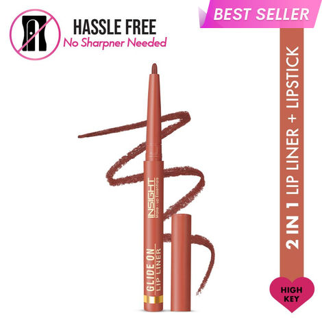 Buy Insight Cosmetics Glide On Lip Liner - High Key (0.3 gm)-Purplle