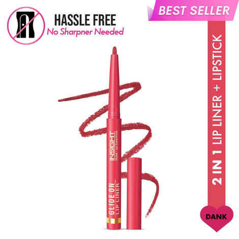 Buy Insight Cosmetics Glide On Lip Liner - Dank (0.3 gm)-Purplle
