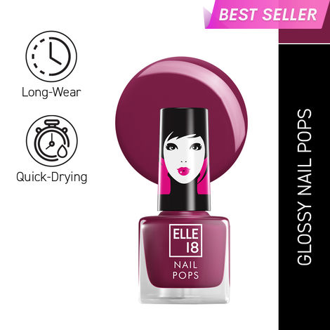 Buy Elle18 Nail Pops 181 5 ml-Purplle