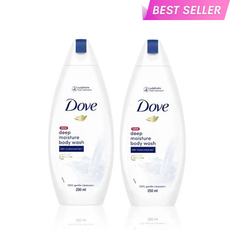 Buy Dove Deep moisture body wash 250 ml * 250 ml- Pack of 2-Purplle