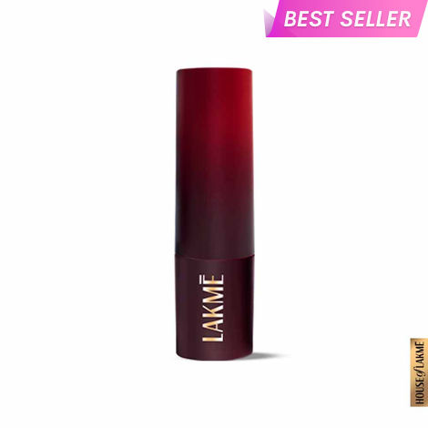 Buy Lakme Forever Matte Lipstick, Made With French Rose Oil Extracts, Red Crimson, 4.5 gm-Purplle