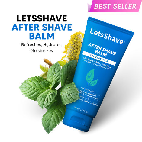 Buy LetsShave After Shave Balm For Men & Women, After Shave lotion - 100 ml-Purplle