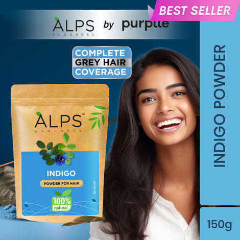 Buy Alps Goodness Powder - Indigo (150 gm)-Purplle