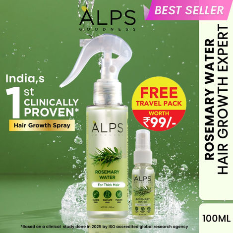 Buy Alps Goodness Rosemary Water Spray 100 ml + 32 ml-Purplle