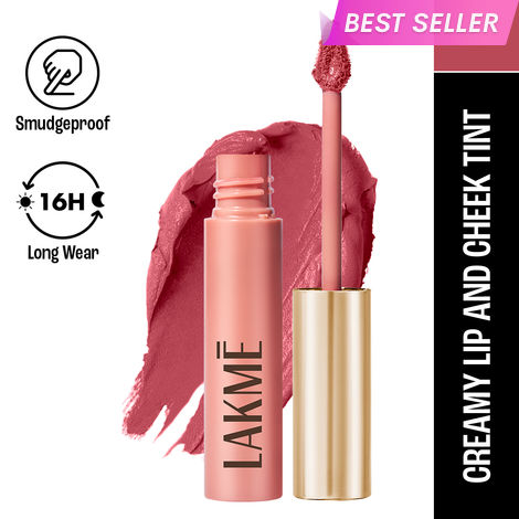 Buy Lakme 9 To 5 DOUBLE DUTY Lip & Cheek Mousse - Rose Touch (9 gm)-Purplle
