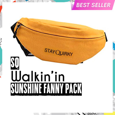 Buy Stay Quirky Walkin' in Sunshine Belt Bag 1 Pc-Purplle