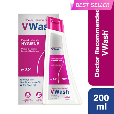 Buy VWash Plus Expert Intimate Hygiene (200 ml)-Purplle