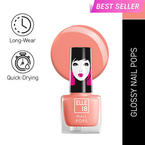 Buy Elle18 Nail Pops Nail Color 159 (5 ml)-Purplle