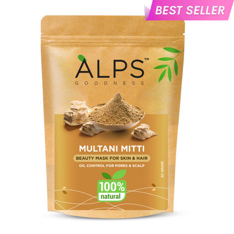 Buy Alps Goodness Multani Mitti Beauty Mask for Skin & Hair (50 gm)-Purplle