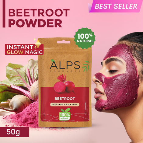 Buy Alps Goodness Beetroot Beauty Mask for Skin & Hair (50 gm)-Purplle