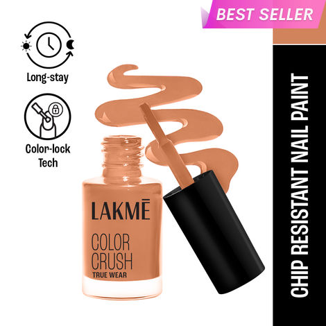 Buy Lakme True Wear Color Crush Nail Polish, Long Lasting & Vibrant Nail Paint, 238, 6 ml-Purplle