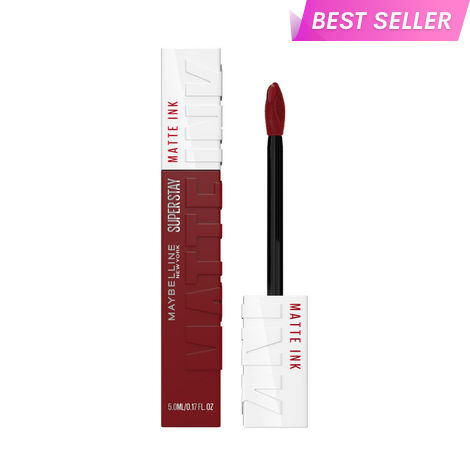 Buy Maybelline New York Super Stay Matte Ink Liquid Lipstick, Lasts Up to 16H - 50 Voyager, 5 ml-Purplle