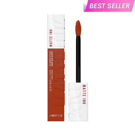 Buy Maybelline New York Super Stay Matte Ink Liquid Lipstick - Globe Trotter 135 (5 gm)-Purplle