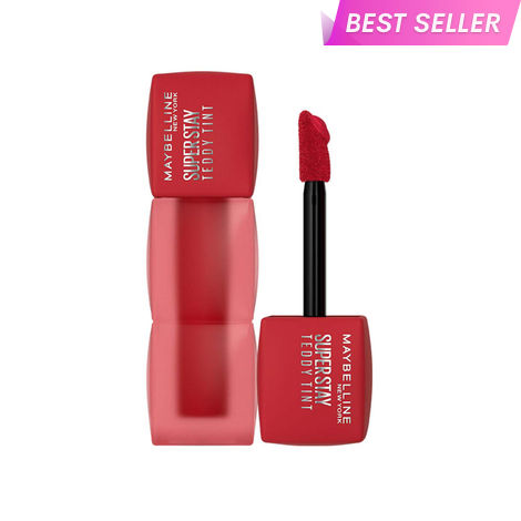 Buy Maybelline New York Superstay Teddy Tint - Lip and Cheek Color | Tomato Girl - 5 ml-Purplle