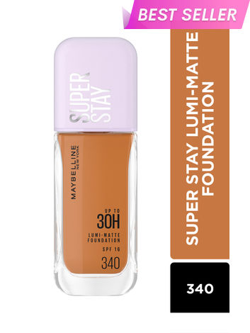 Buy Maybelline New York Super Stay Lumi Matte Liquid Foundation, 340, 30 HR Long Lasting yet Lightweight Foundation - 35 ml-Purplle