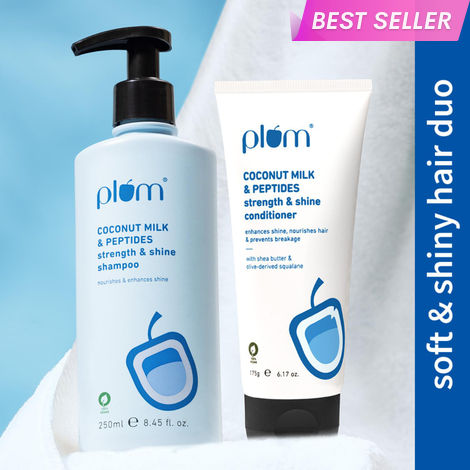 Buy Plum Coconut Shampoo and Conditioner duo - Combo of 2-Purplle