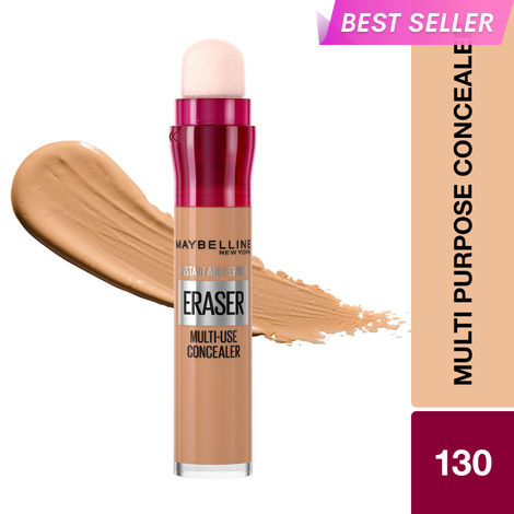 Buy Maybelline New York Instant Age Rewind Eraser Concealer-Conceal, Contour, Highlight - 130 Medium,6 gm-Purplle
