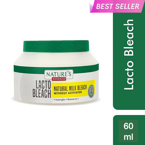 Buy Nature's Essence Lacto Bleach Natural Milk Bleach Without Activator (60 ml)-Purplle