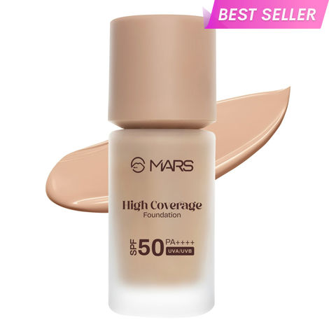 Buy MARS High Coverage Liquid Foundation | Blemish Free & Blendable Foundation for Makeup (40 ml) (SHADE-05)-Purplle
