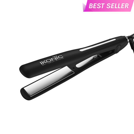 Buy IKONIC PROFESSIONAL Slim Titanium Shine 3.0 Hair Straightener, Black| Dual Titanium Plates| Advanced Heat Technology 1 pc-Purplle