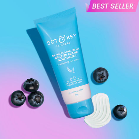Buy Dot & Key Ceramides & Hyaluronic Barrier Repair Moisturizer - 50 gm-Purplle