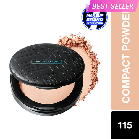 Buy Maybelline New York Fit Me Matte + Poreless Compact Powder 16H Oil Control with SPF 32 Matte Finish Compact Powder 115 Ivory, 6 gm-Purplle
