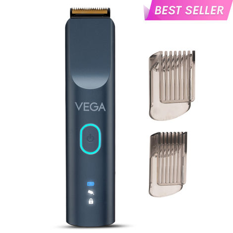 Buy Vega SmartOne S2 Trimmer for Men with AI SmartTrim Technology, 160 mins Runtime, USB Type C, IPX7 Waterproof & 40 Length Settings, 3 Unique Speed Modes, Rubber Grip, Travel Friendly, (VHTH-31) - 1 pc-Purplle