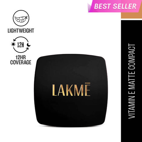 Buy Lakme Forever Matte Compact, Smooth Finish, Lasts for 12 Hrs, Even Toned Look, Natural Beige, 9 gm-Purplle