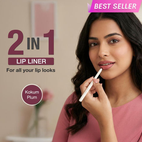 Buy NY Bae 2-in-1 Lip Liner & Lip Colour - Shade- Kokum Plum | Smooth Creamy Glide | Rich Colour Payoff | Matte, Non-Drying | Easy to Line & Fill | 6 Indian-Skin-Friendly Shades-Purplle