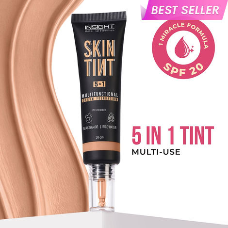 Buy Insight Cosmetics Skin Tint 5In1 Multifunctional Serum Foundation - Latte Please ! - 30 gm-Purplle