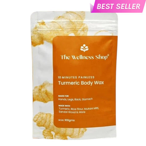 Buy The Wellness Shop Turmeric Body Wax Powder 100 gm-Purplle