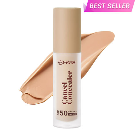 Buy MARS Cancel Concealer for Face Makeup with Radiant Natural Finish | 06-Honey Glow | 6 ml | Lightweight | Medium to High Coverage | Long-Lasting & Multi-Purpose | Crease Resistant-Purplle