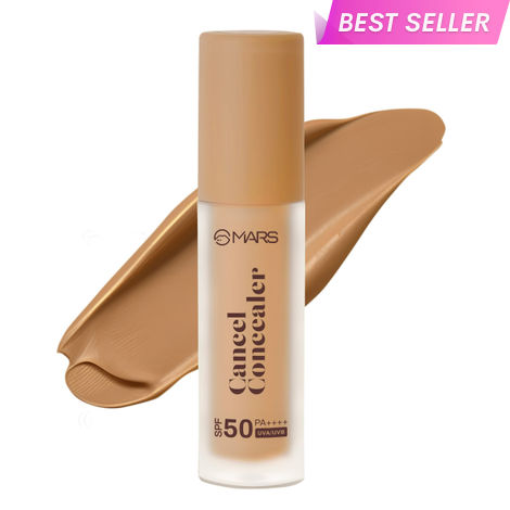 Buy MARS Cancel Concealer for Face Makeup with Radiant Natural Finish | 07-Caramel Charm | 6 ml | Lightweight | Medium to High Coverage | Long-Lasting & Multi-Purpose | Crease Resistant-Purplle