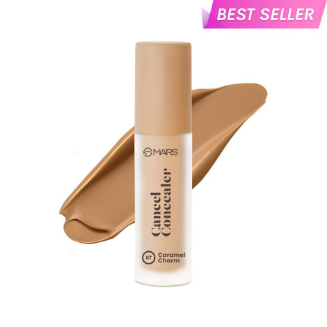 Buy MARS Cancel Concealer for Face Makeup with Radiant Natural Finish | 07-Caramel Charm | 6 ml | Lightweight | Medium to High Coverage | Long-Lasting & Multi-Purpose | Crease Resistant-Purplle