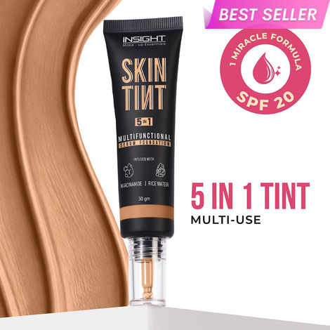 Buy Insight Cosmetics Skin Tint 5In1 Multifunctional Serum Foundation - Chai & Chill - 30 gm-Purplle