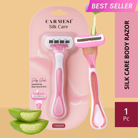 Buy Carmesi Silk Care Body Razor (Pack of 1)-Purplle