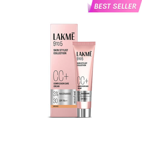 Buy Lakme 9 to 5 Complexion Care Face Cream| Bronze | Enhances Glow | Tinted Moisturiser | 30 gm-Purplle