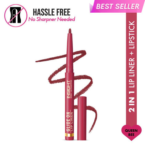 Buy Insight Cosmetics Glide On Lip Liner - Queen Bee (0.3 gm)-Purplle