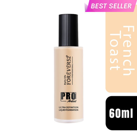 Buy Daily Life Forever52 Pro Artist Ultra Definition Long Lasting Waterproof Full Coverage Liquid Foundation BUF004 (60 ml)-Purplle