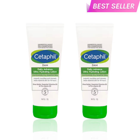 Buy Cetaphil Daily Advance Ultra Hydrating Lotion (30 gm) (Pack of 2)-Purplle